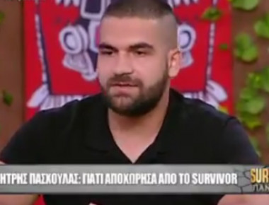 Survivor: Ο Δημήτρης Πάσχουλας αποκαλύπτει την κλίκα των «Μαχητών» (βίντεο)